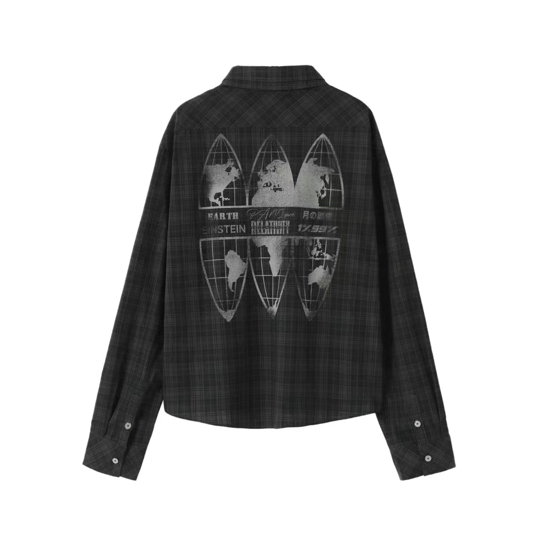 PANQ 2024SS |RELATIVITY| The Back Of The Moon Shirt