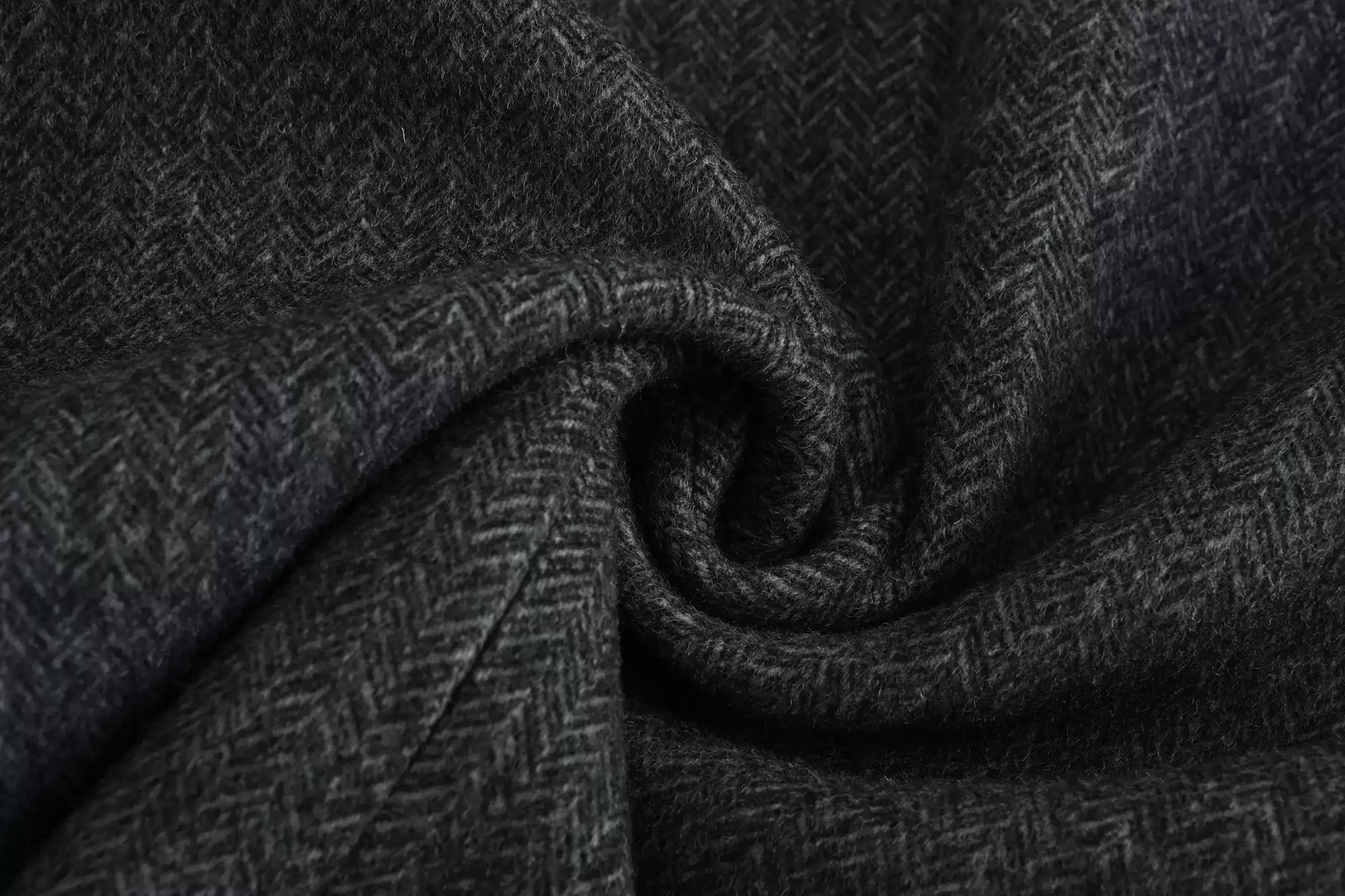 Classic Gray Superfine Wool Heavyweight Rose Bloodline Cropped Jacket